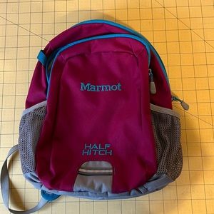 Marmot Half Hitch Girl’s Backpack Pink and Blue